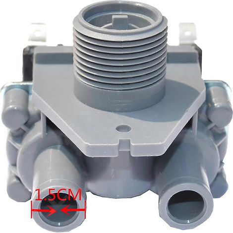 Válvula de entrada de agua FCS-360U Válvula solenoide Interruptor de entrada de agua para lavadora automática Pieza de repuesto SZRH AS (1/3)