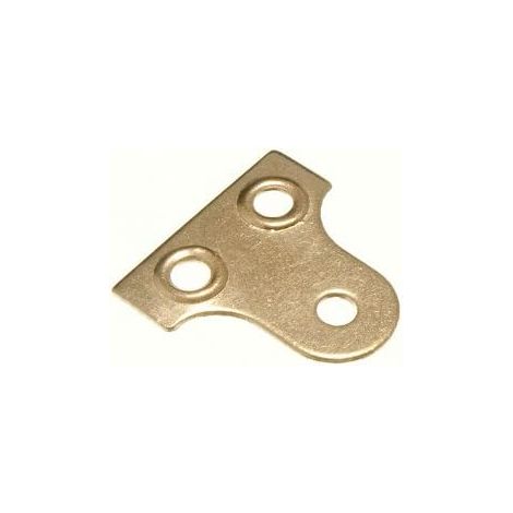 EB Lot de 100 supports de fixation pour vitre/miroir/photo 19 mm (1/2)