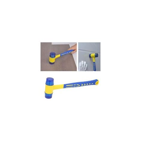 Marteau en Caoutchouc 9.7 Oz Mini Marteau Détachable Maillets Porte Fenêtre Maillets de Travail du Bois pour les Maillets D'installation de Revêtement de Sol