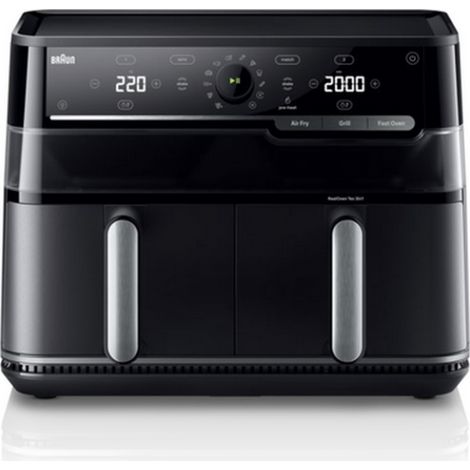 Braun Heißluftfritteuse 0X12500031 TD5073IBK TwinCook 5 schwarz