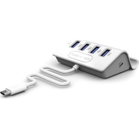 Support téléphone 4 en 1 répartiteur cable USB C adaptateur extension USB 2.0 convertisseur station charge adaptateur Type-C (1/4)