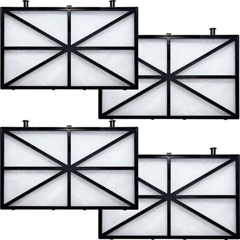 Cartouches filtrantes à ressort compatibles avec les modèles Dolphin M500, M200, M400, Wave 90, ve 65, Oasis Z5, Sigma, C3, C4 et Nautilus CC Plus. Référence : 9991433-R4 (lot de 4). (1/3)