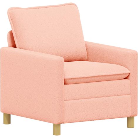 Divano Rosa 76 x 81 x 87,5 cm Tessuto vidaXL (1/5)
