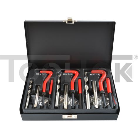 GEKO G02789 KIT RIPARA FILETTI 88pz RIPRISTINA FILETTATURE ELICOIDI MASCHI (1/5)