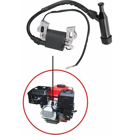 Bobine d'allumage pour générateur essence 168F-170F – Performance d'allumage améliorée – Installation facile – Compatible 2KW/3KW (1/5)