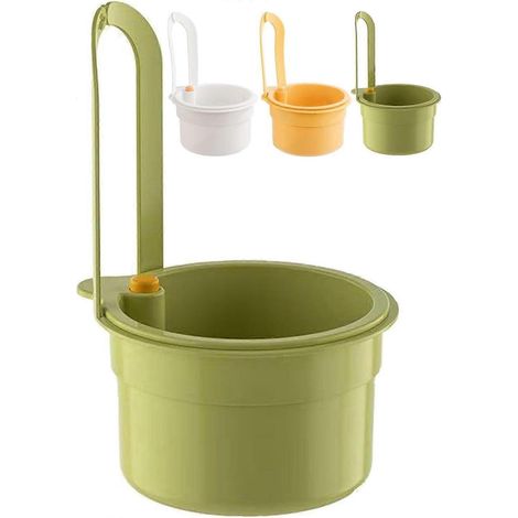 Égouttoir suspendu pour évier panier égouttoir multifonctionnel de cuisine à vidange automatique par pression (1/5)