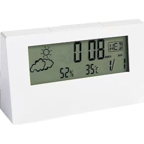 Einfache uhr zeit feuchtigkeit stumm digital wecker für kinder leuchtende multifunktions elektronische uhr