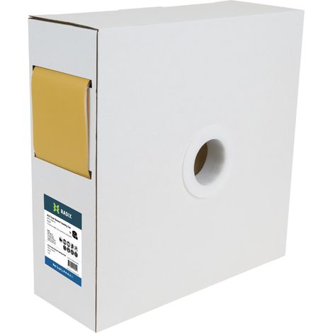 Papier abrasif en rouleau à dos mousse - Radix - Pro - 25 m x 114 mm - P320 (1/2)