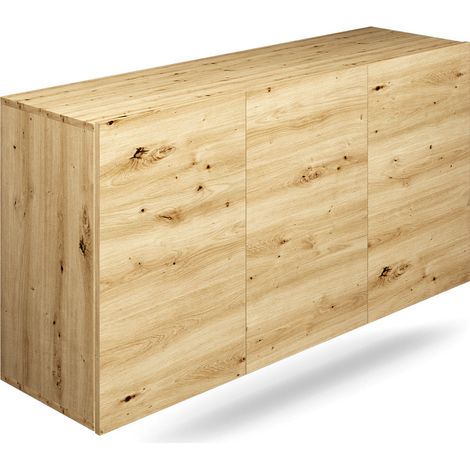 Bufé de pared 3 puertas Idao Madera clara (1/4)