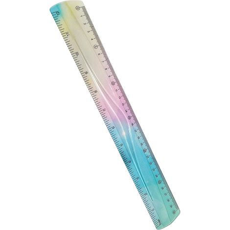 Règle de mesure pliable, colorée facile à transporter, géométrie (1/5)