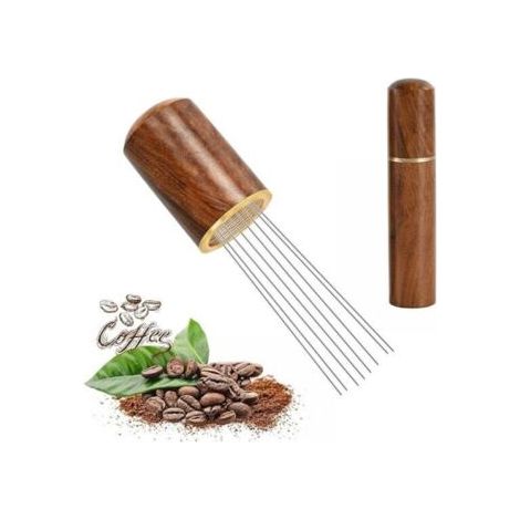 Outil , Distributeur d'aiguilles à Café, Outil de Distribution , 8 aiguilles 0,4 mm, Distributeur d'aiguilles à Expresso, Agitateur à Café Expresso (1/4)