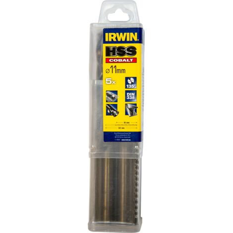 WIERTŁO DO METALU HSS KOBALTOWE, KOBALT 11,0 MM – 5,0 SZT – I-10502539