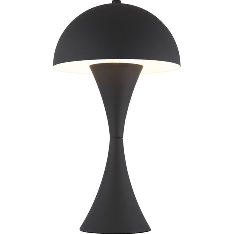 Globo - lámpara de mesa - DIMA - negro - metal - Ø 20cm - E27 - (1/5)