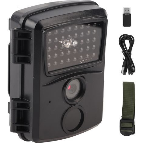 PR600B Caméra Extérieure 12MP avec 38 Lumières Infrarouges pour Surveillance HD 1080P (1/5)