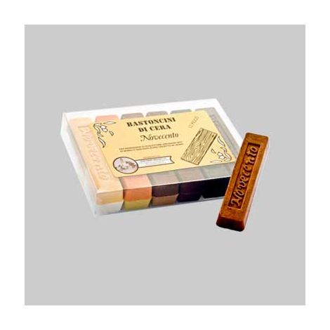 STICK CERA 30 gr - Grigio argento - 12 pezzi- CERA NOVECENTO