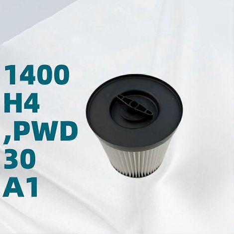 Filtro HEPA de cartucho 91096424 para aspiradoras Parkside serie PWD (para uso en seco y húmedo): PWD12, PWD20, PWD25, PWD30, PWD35 (modelos PWD12, PWD20, PWD25, PWD30 y PWD35) (1/4)