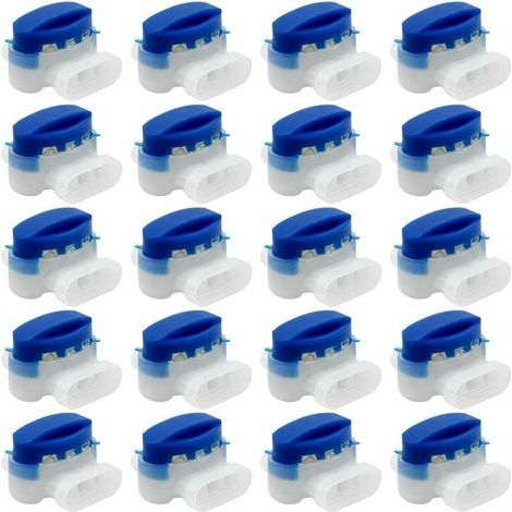 20 Pièces connecteurs de câble, 314 connecteurs de câble remplis de gel résines terminaux, connecteur Étanche raccords de câbles pour jardin extérieur robot voiture Tondeuse (1/5)