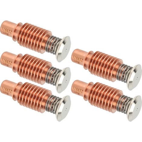 Électrodes de torche plasma 5 pièces, cuivre haute température, accessoires résistants 220971 (1/5)