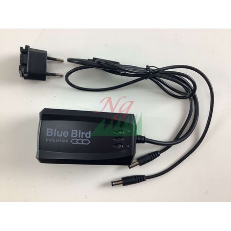 Cargador de batería original BLUE BIRD para tijeras cortacésped PS22 - PS25- PS32