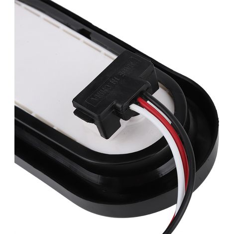 Feux arrière remorque camion 6 LED, stop feux de freinage universel, feu de gabarit étanche, 12V, pour remorque camionnette, paire (1/5)