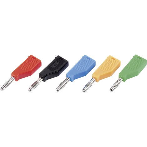 fiche à aigrette Ø de la broche: 4 mm TRU COMPONENTS TC-R8-B19 B 1587892 noir 1 pc(s) (1/5)