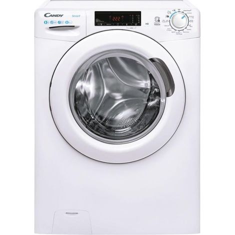 Candy Smart CSS128TW4-11 machine à laver Charge avant 8 kg 1200 tr/min Blanc (1/2)