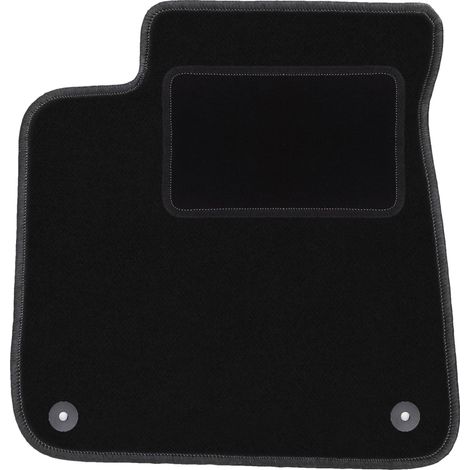 Alfombrilla de conductor negra para: Audi A8 D4 sedán (2009-2017)