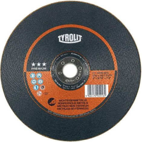 TYROLIT Schruppschleifscheibe PREMIUM, Scheiben-ØxScheibenbreite: 115X7 mm, 560405 115X7 (1/5)