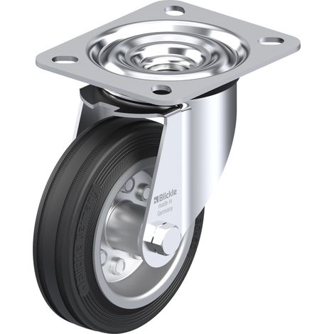 Blickle 280644 LE-VE 100R Lenkrolle Rad-Durchmesser: 100 mm Tragfähigkeit (max.): 70 kg 1 St.