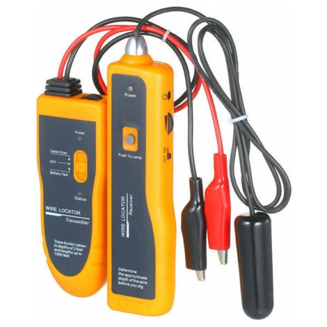 BARKBUSTERS Testeur et détecteur de tension fil souterrain NF-816 - Instrument de détection de câble souterrain - Détecteur de ligne de câblage dissimulé (1/4)