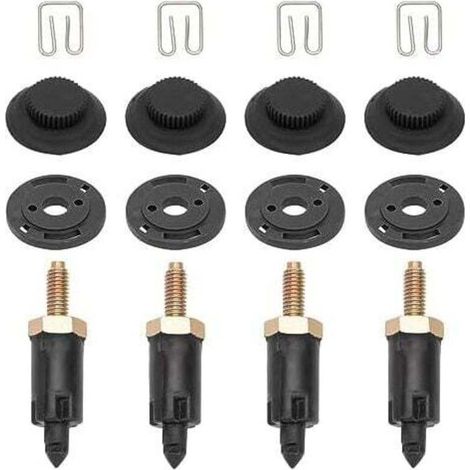 Set Fixations Couvre Moteur 2.0 HDI pour Berlingo C4 C5 Xantia Xsara 206 306 307 406 607 806 Expert 0137F6 13711 clips + boulons (1/4)