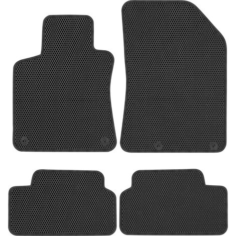 Peugeot 308 II SD HB (2013-2021). Tapis de sol dédiés - EVA alvéolé noir (1/5)