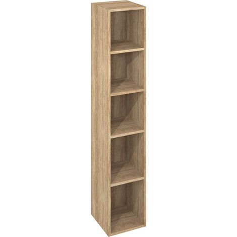 Boîte étagère ouverte ESPACE 30x172x32cm, chêne Alabama (1/2)
