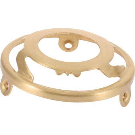 Support D'Abat-Jour En Laiton Lampe E14 Anneau Réducteur Stable Accessoire De Remplacement Luminaire Intérieur (1/5)
