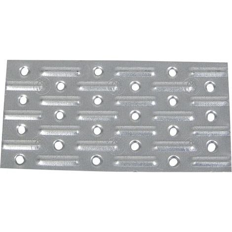 Plaque Perforée 140x60x2mm Galva - Afbat