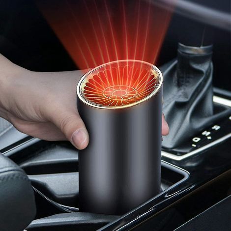 Triumphe 12V 150W 2-in-1 Tragbare Autoheizung und Klimaanlage, Schnellheizung, Entfroster und Scheibenenteiser