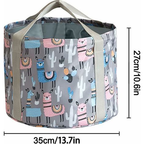 Collapsible soaking bucket, portable travel foot spa, foot spa, foot therapy bathtub, foot therapy sink, collapsible water bucket for travel/fishing/camping ( (1/5)