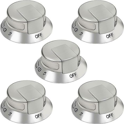 318569904 Bouton de cuisinière à gaz, bouton de commande de brûleur de surface (voir illustration) (1/5)