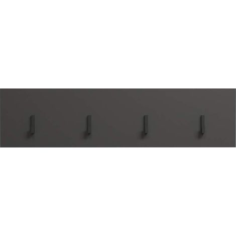 Portemanteau mural 80x2x20 cm anthracite - NOLA (1/5)