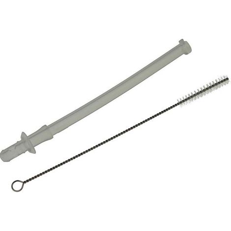Tuyau de mousseur de lait avec brosse de nettoyage