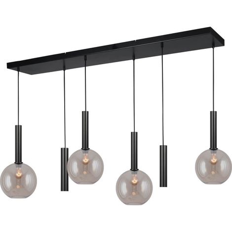 Lampe suspendue pour salle à manger Bella 2 avec lunettes et pendentifs - 2981-05130256RB20225 (1/3)