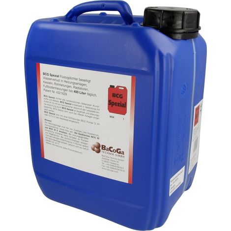 Joint liquide pour tuyau BCG Spezial 5 L contre fuite dans les chaudières
