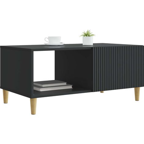 Maison Exclusive - Tavolino da salotto Nero 90 x 50 x 40 cm Legno ingegnerizzato