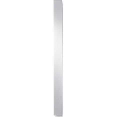 Vasco Beams Mono radiateur design aluminium vertical 1800x150mm 671W - raccordement 0066 blanc structuré (S600) (1/5)