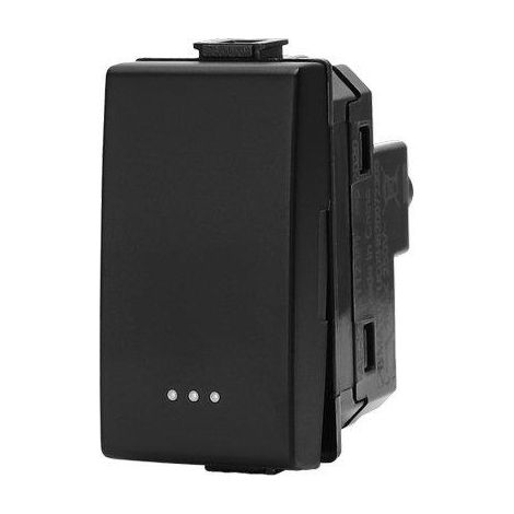 DEVIATORE UNIPOLARE ABM - NERO VOLT 250 A 16- 8 pezzi