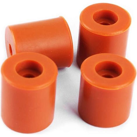 Poteau de nivellement en silicone pour cadre de lit Ender 3, niveleur de lit chauffant, cadre de lit chauffant pour Prusa i3 Plus, Anet A8, I3 Mega, Ender 3 V2, Ender 3 Pro - 4 pièces (1/5)