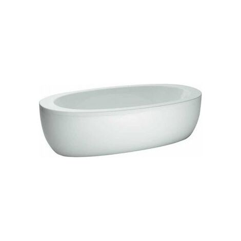 LAUFEN ILBAGNOALESSI Badewanne Acryl freistehend 2030x1020x460mm, (1/5)