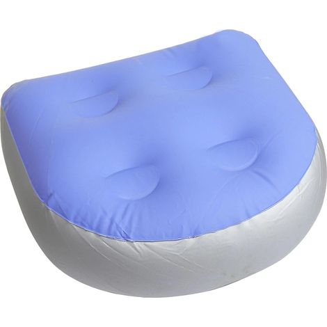 Coussin de siège gonflable pour spa, accessoires pour spa avec ventouse et filet, coussin de siège rempli d'eau à double fonction (1/5)