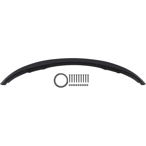 Front Bumper Add On for BMW E92 E93 3 Series M Sport 2006-2010 Black ABS Lip (1/5)