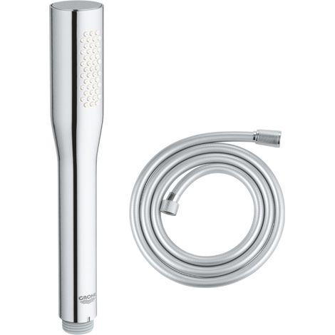 GROHE Douchette 1 jet Vitalio Get Stick chromé avec flexible 175